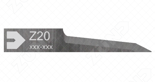 Z20 Oscillating blade pointed