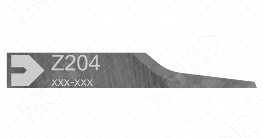 Z204 Oszilliermesser flach