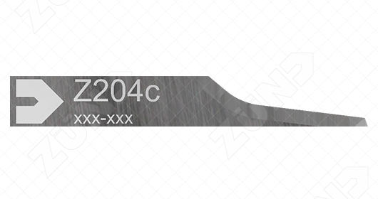 Z204c Oszilliermesser flach beschichtet